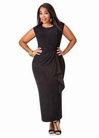 Image result for Ashley Stewart Plus Size Black Dresses