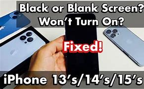Image result for iPhone 13 Won't Turn On Black Screen