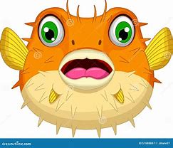 Image result for Blowfish Cartoon Clip Art