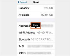 Image result for How to Find Mac Address On iPhone