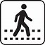 Image result for Pedestrian Walks into Clip Art