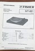 Image result for Fisher MT 881R Turntable