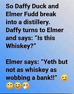 Image result for Daffy Duck and Elmer Fudd in a Distillery