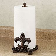 Image result for Fleur De Lis Paper Towel Holder