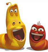 Image result for Larva Worms Cartoon