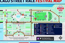 Image result for NASCAR Chicago Road Course Map