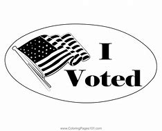 Image result for I Voted Print Out