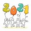 Image result for Vertical Happy New Year Clip Art