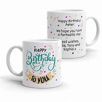 Image result for Happy Birthday Mug Treats