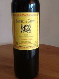 Image result for Fernando Remirez Ganuza Rioja Gran Reserva