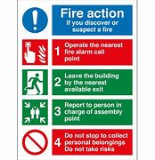 Image result for Free Printable Fire Safety Signs