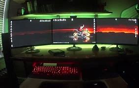 Image result for TV and Monitor Setup