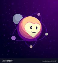 Image result for Pluto Planet Cartoon with Face