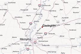 Image result for Covington TN Map