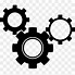 Image result for Black Gear Icon