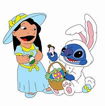 Image result for Stitch Easter Images