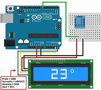 Image result for LCD with 12C in Arduino Mega