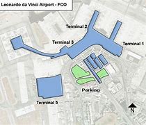 Image result for Map of Rome Airport Fiumicino