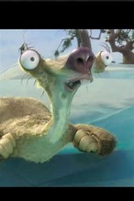 Image result for Sid the Sloth Water