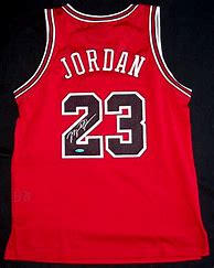 Image result for Michael Jordan Autographed Jersey