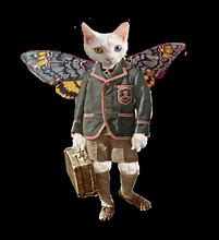 Image result for Mythical Cat with Wings