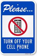 Image result for Please Turn Off All Cell Phones