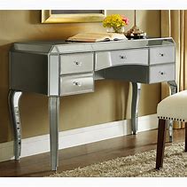 Image result for Mirrored Glam Office Desk