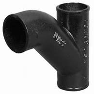 Image result for Cast Iron No-Hub Sanitary Combo