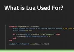 Image result for What Is Lua Code