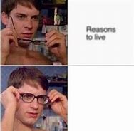 Image result for Peter Parker Glasses Meme
