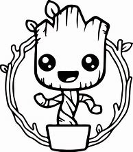 Image result for Baby Groot Smiling