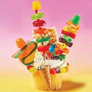 Image result for Candy Glass Cupcakes