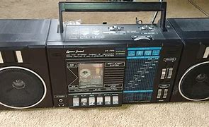 Image result for Vintage Lenoxx TV Boombox