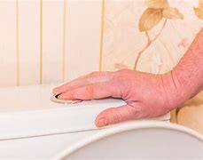 Image result for Oval Toilet Flush Button