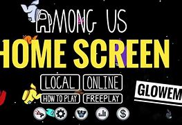 Image result for Among Us Home Screen