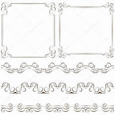 cornici eleganti set di eleganti cornici e bordi vettoriali stock cornici eleganti set di eleganti cornici e bordi vettoriali stock