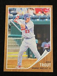 Image result for Mike Trout Rookie Card P