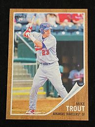 Image result for Mike Trout Topps Rookie Card