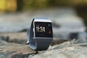 Image result for Ionic Fitbit Black Watch