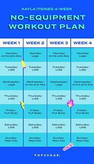 Image result for No-Equipment Work Out Plan