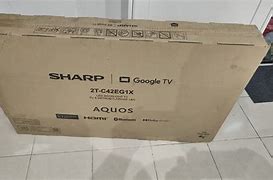 Image result for Sharp 42 Inch Smart TV Under Packaging