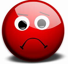 Image result for Not Happy Emoji Red Face