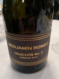 Image result for Benjamin Romeo Rioja Coleccion No 3 El Chozo del Bombon
