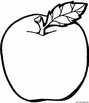 Image result for Apple Fruit Coloring Pages