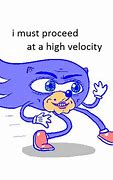 Image result for Sonic Fast Meme