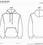 Image result for White Hoodie Blank Front Back