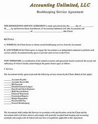 Image result for Free Bookkeeping Contract Template