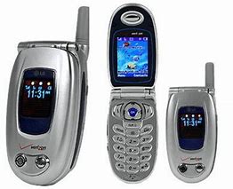 Image result for Boue and Gray Verizon Flip Phone