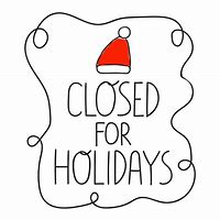 Image result for Christmas Office Hours Sign