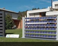 Image result for Solar Panel Fence
